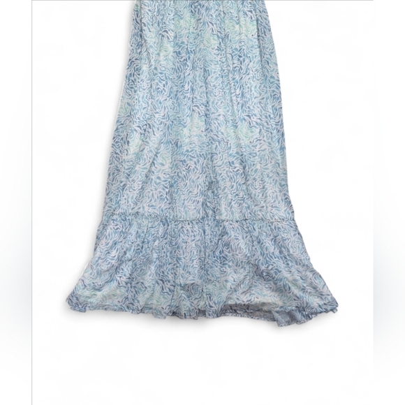 Allison New York Floral Halter Maxi Dress Size Medium - Picture 7 of 14